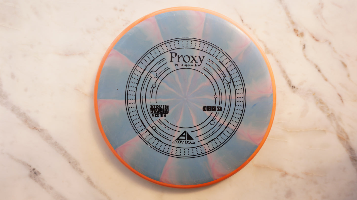 Axiom Proxy Cosmic electron putter