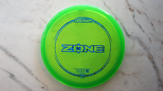 Discraft Zone Z Line putt and approach